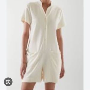 COS Terry Playsuit. NWT